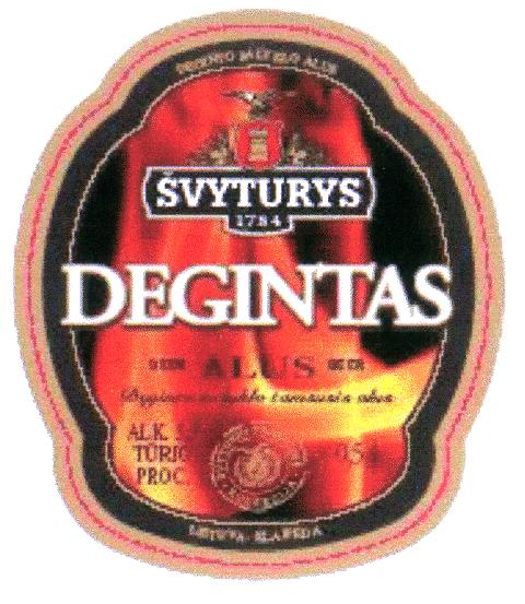 Prekės ženklas: DEGINTAS ALUS ŠVYTURYS
